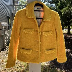 J. Crew Frances lady jacket in maritime tweed Size 4