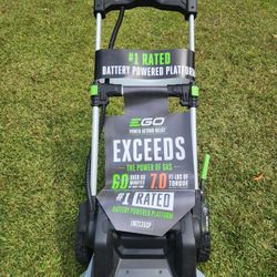 Greenworks 80V Electric Mower with Bagger