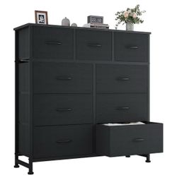 OLIXIS 9 Drawers Storage Organizers Units, Closet Organizers and Storage for Clothes