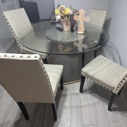 Four Seats Kitchen Table