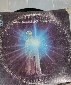 Barbra Streisand A Christmas Album Vinyl
