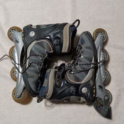 Vintage Men's Sz 9.5 K2 Flight ALX-M Inline Skates
