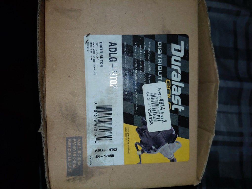 Distribuidor  Duralast  Gold ADLG-HTO2