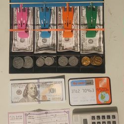 Kids Learning Play Money & Coins 