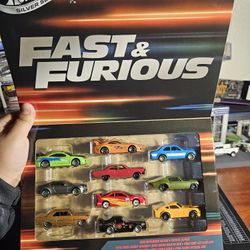 Hotwheel Fast And Furious Ten Pack 