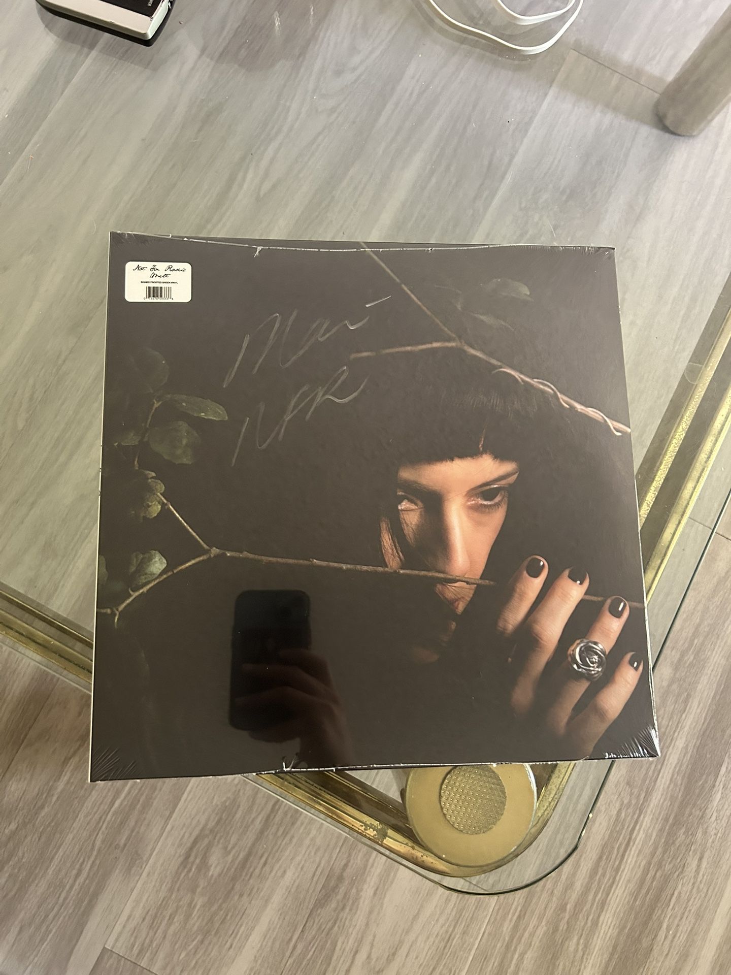 Not For Radio Maria Melt frosted green signed vinyl