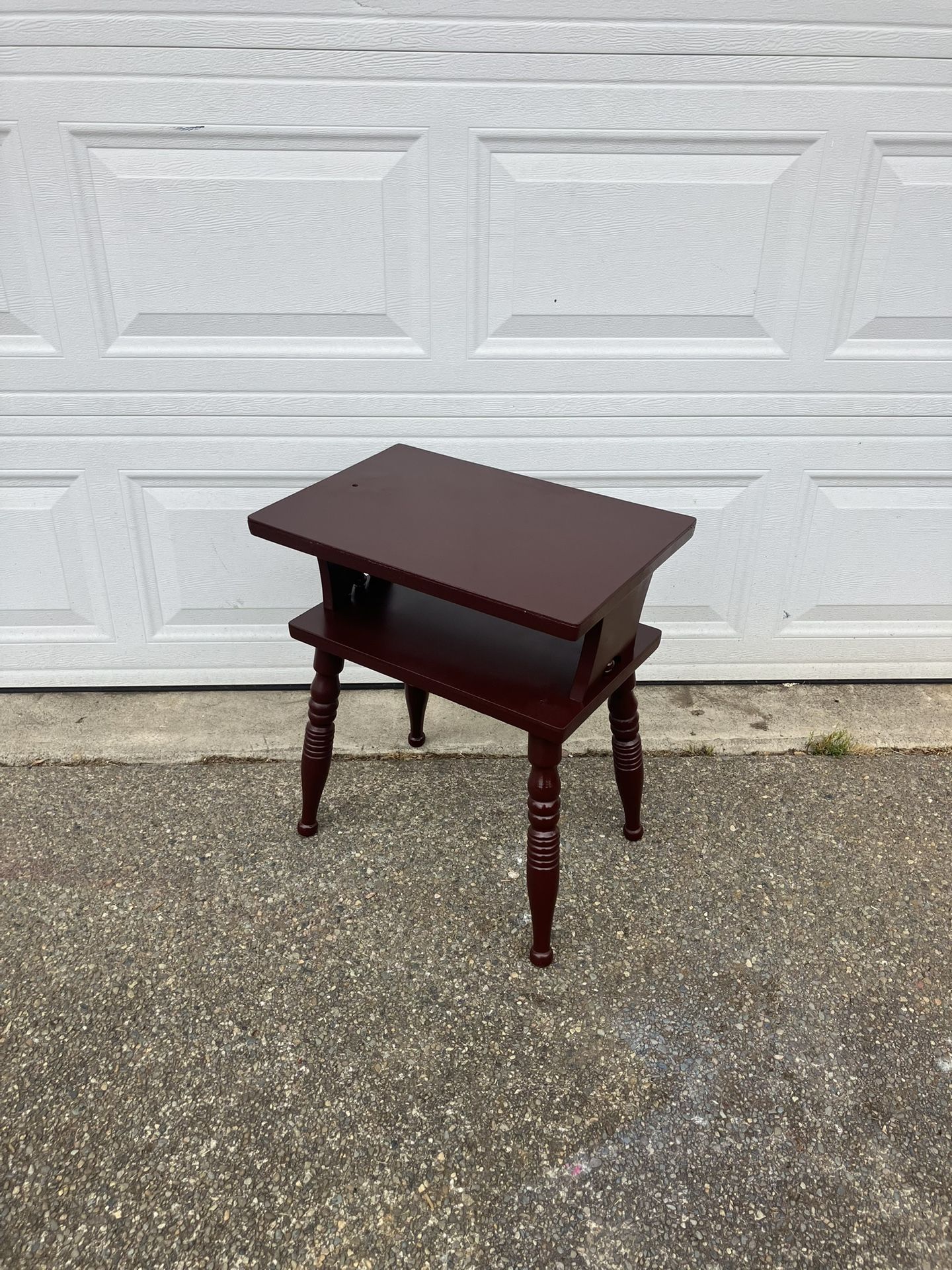 End table vintage