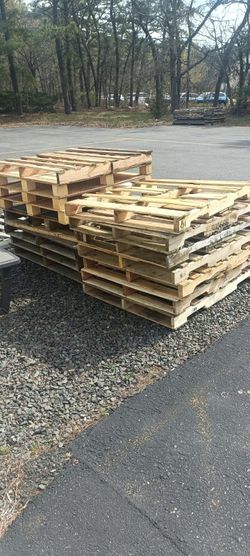 Lot Of Wood Pallets