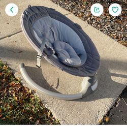 Jool Baby Nova Swing for Newborns - Electric Motorized Infant Swing, Bluetooth Music, 10 Preset Melodies,