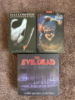 Neca Horror Lot Holloween Pennywise Ash Evil Dead