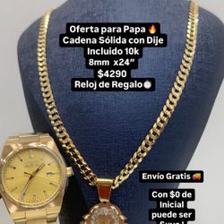 Ofertas Por El Día De Los Padres Oro 10k