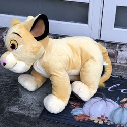 Large Plush SIMBA (20” Tall x 24” Long)