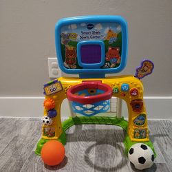 VTech Smart Shots Sports Center - Soccer & Basketball Goal