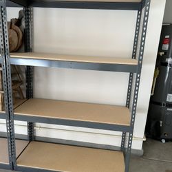 Shelving 48 in W x 18 in D Industrial Boltless Warehouse Storage Racks Similar to Uline Stronger Than Homedepot Lowes And Costco Delivery Available