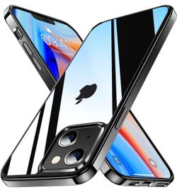 Crystal Clear iPhone 13 Case Protective Military Shockproof Phone Case Slim Thin