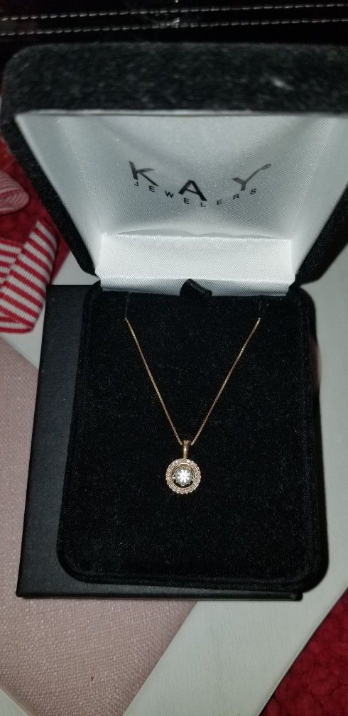 Unstoppable Love Diamond Necklace Ct Tw 14K Yellow Gold Kay Jewelers