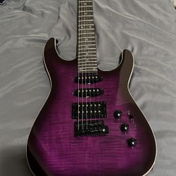 Purple Electric Guitar — Floyd Trem — NEED GONE TODAY