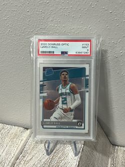 2020 Panini Donruss Optic LaMelo Ball #153 Rated Rookie RC PSA 9 MINT Hornets