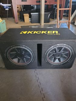 Kicker 12" subwoofers in Kicker box - sell or trade