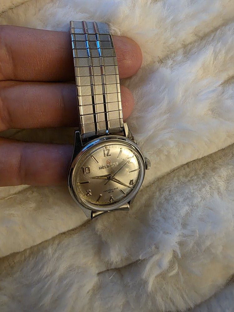 Hellsbros Vintage Silver Watch