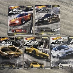 Hot Wheels Fast And Furious Fast Tuners Premium Set