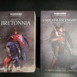 Warhammer Chronicles Books - Knights of Bretonnia & Undeath Ascendant