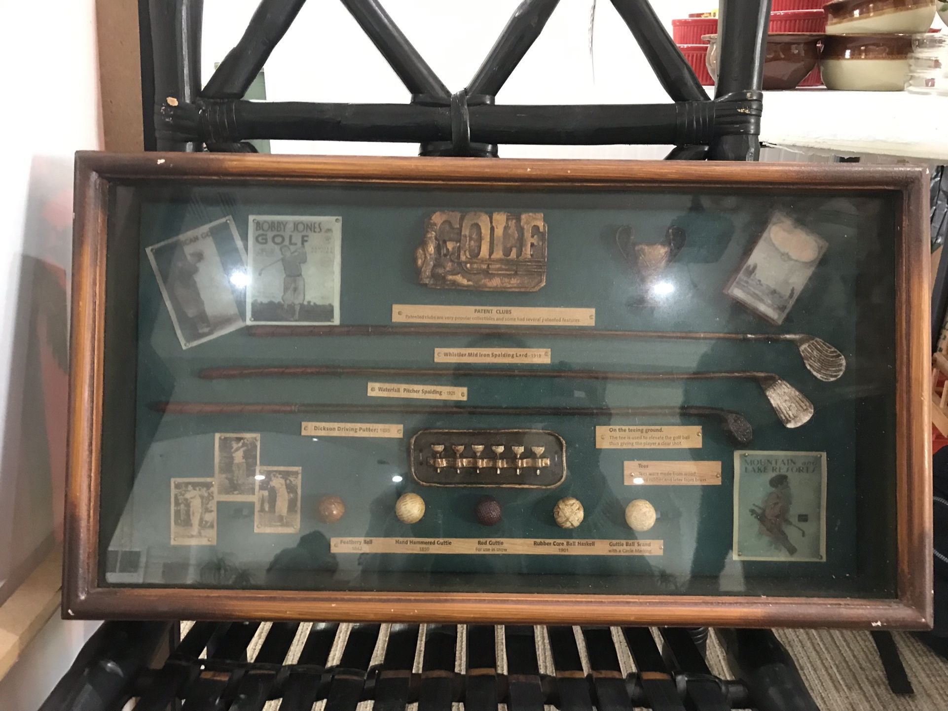 Golf Shadow Box