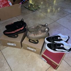 Yeezy And Vans Sz 5.5 To 6.5 All For 140$ 
