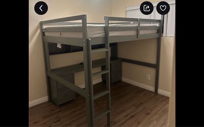 Loft bed FULL with Desk