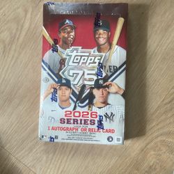 2026 Topps Series 1 Hobby Box 