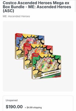 Pokémon ascended heroes ex box