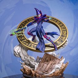 F4F Yu-Gi-Oh! Dark Magician (Blue Definitive Edition)PVC LED Statue SEALED