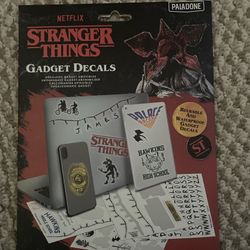 New Stranger Things Gadget Decals