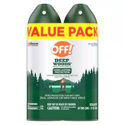 8 Hour Bug Spray Use 9 Oz Count 2