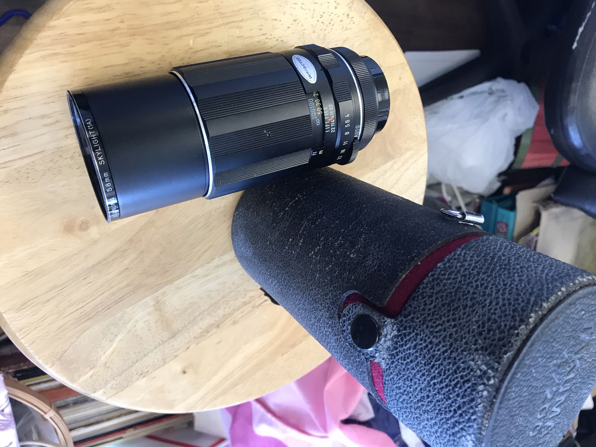 Vintage takumar len 1:4/200