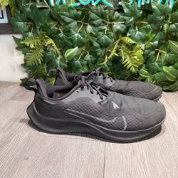 Nike Air Zoom Pegasus 37 Shield Men's 12 Running Shoes Black CQ7935-001