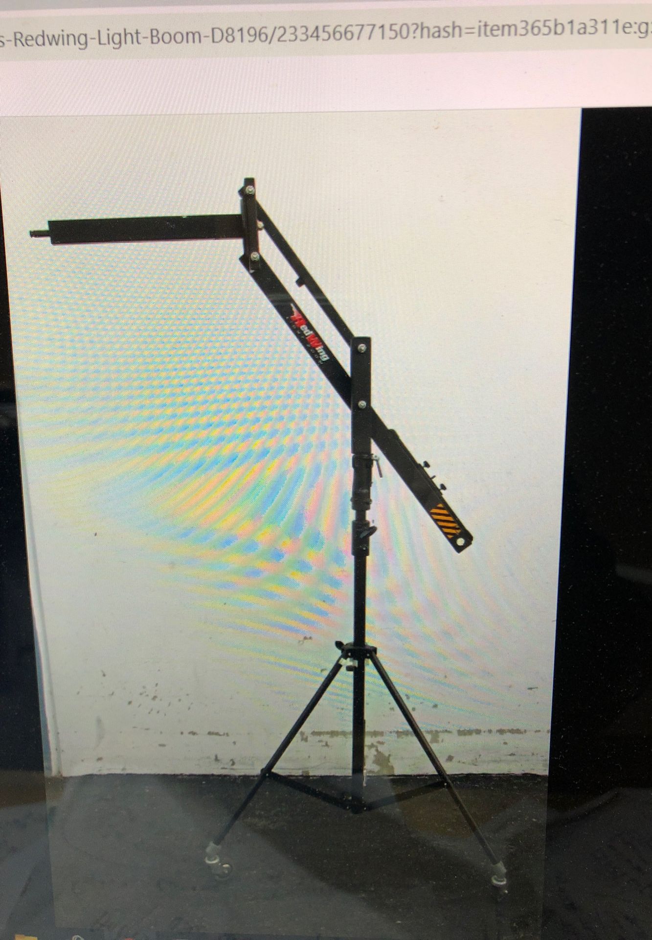 Redwing light boom & Calumet Manfrotto stand