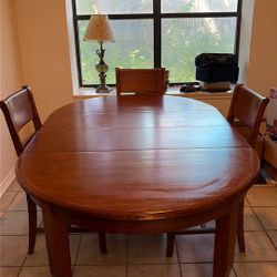 Dining Table 72 Inches W 2 Leaves 45 Without