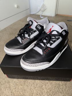Jordan 3 black cement