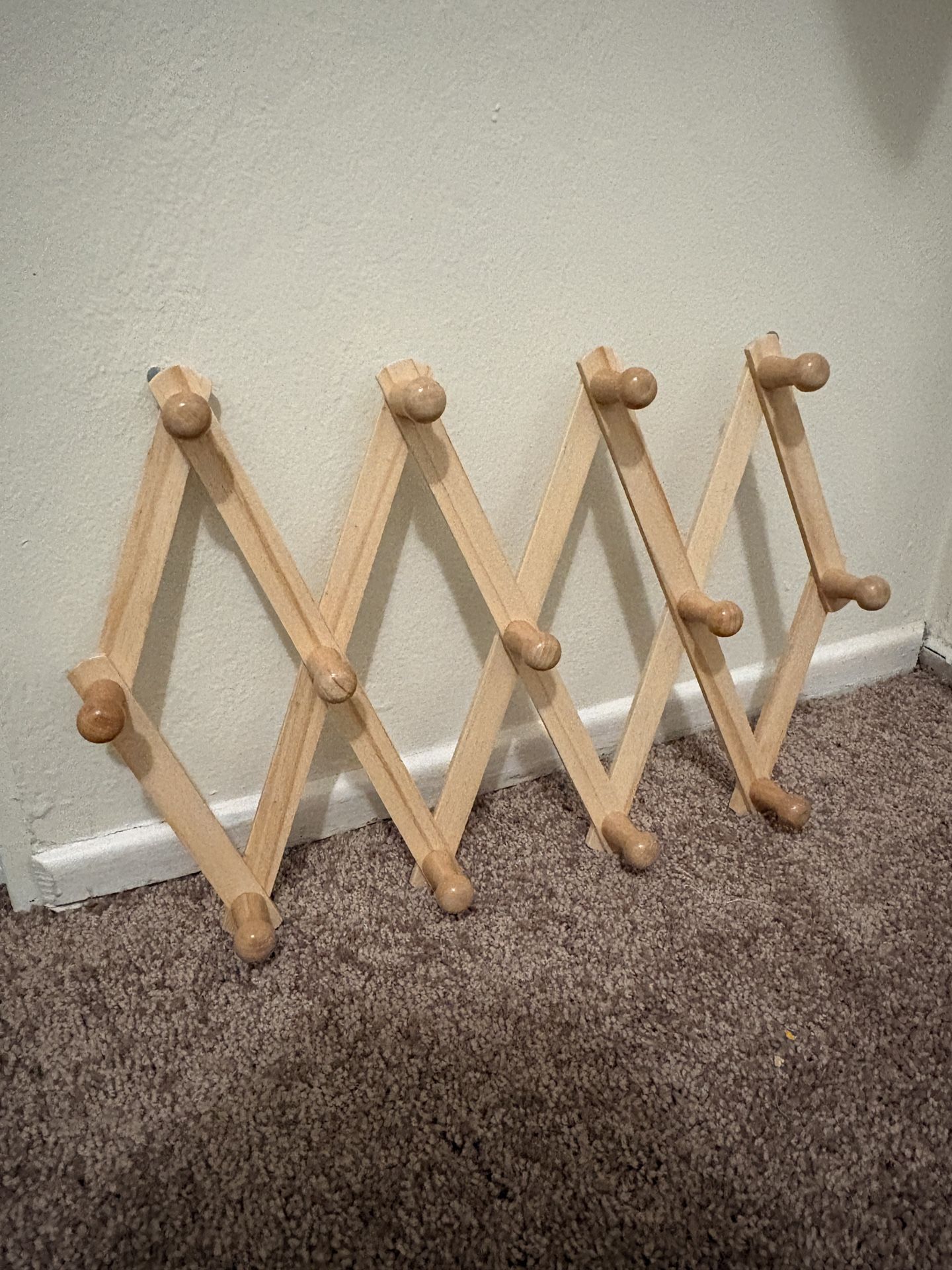 Accordion Style Wall Rack