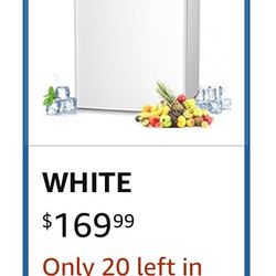Mini Fridge  with Freezer, 2.6 Cu.Ft