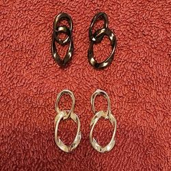 Earrings, 12 Pairs