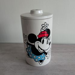 Disney Minnie Mouse Ceramic Cannister