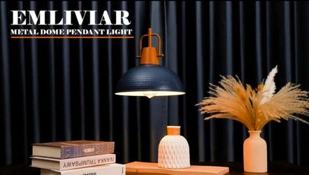 10.2 Inch 1-Light Farmhouse Pendant Light