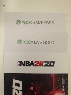 Xbox One Download Cards