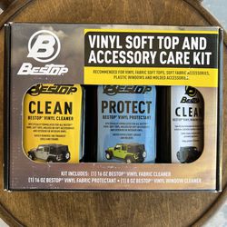 Bestop Cleaner/Protectant Pack For Jeep Soft Top