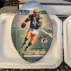 1997 Bradford Exchange Brett Favre Collection Plate