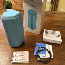 Sony XE300 Wireless Bluetooth Speaker