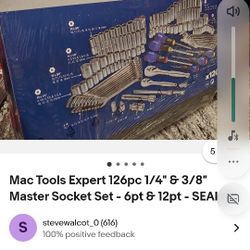 Expert Master Toolset By Mac Tools 