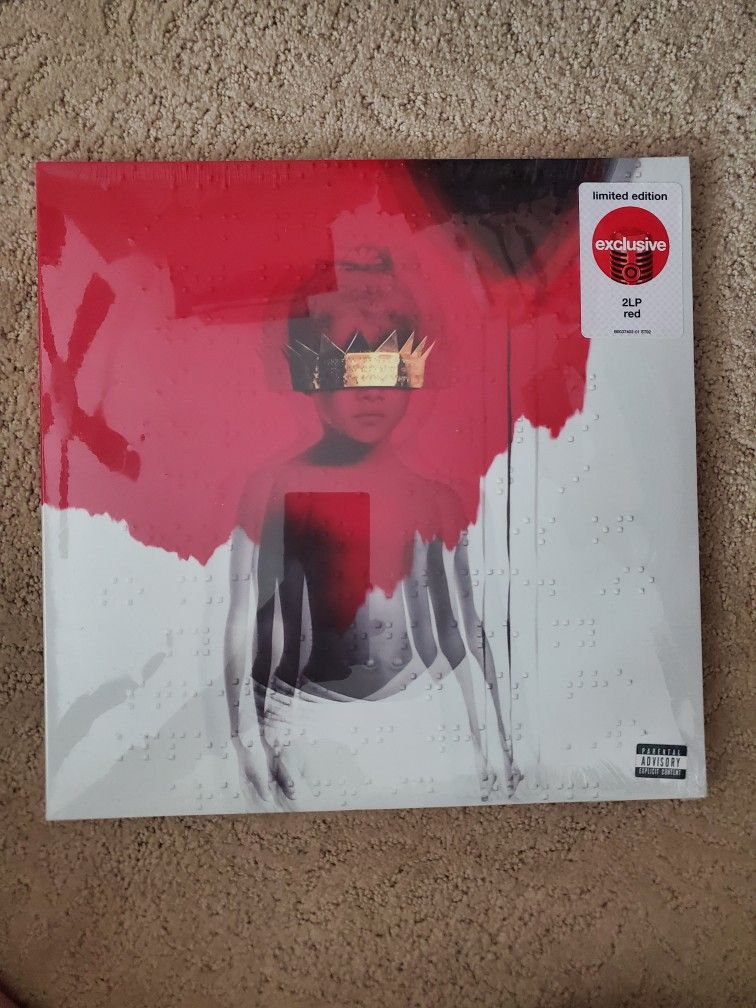 Rihanna Anti Vinyl Red Limited Target Exclusive 2xLP NEW Sharp Corners